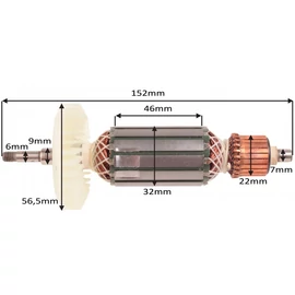 MAKITA FORGÓRÉSZ 9554HN/NB 9555HN/NB (515619-7)