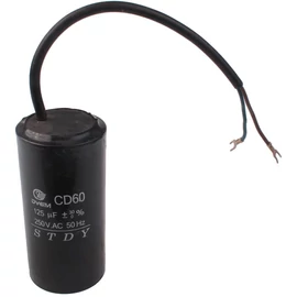 KONDENZÁTOR 125mF INDÍTÓ VEZETÉKES