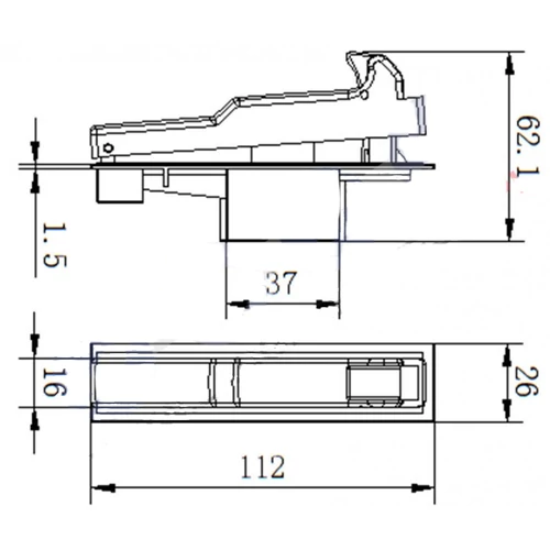 KÍNAI SAROKCSISZOLÓ KAPCSOLÓ