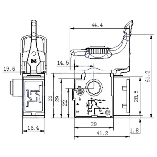 KÍNAI FÚRÓGÉP KAPCSOLÓ