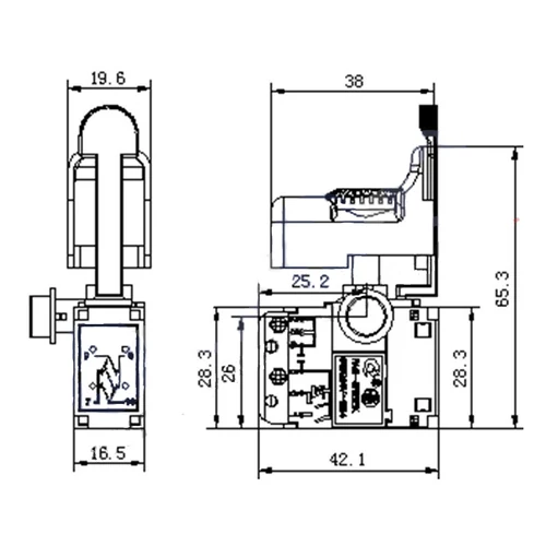 KÍNAI FÚRÓGÉP KAPCSOLÓ