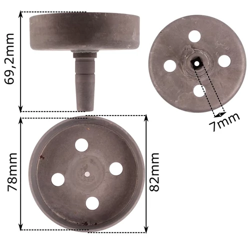 HUSQVARNA 143R KUPLUNGCSÉSZE