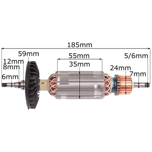 MAKITA GA5040 FORGÓRÉSZ