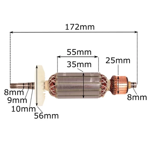 HITACHI G13SB3, CM5SB, G12SA3, 360734E FORGÓRÉSZ