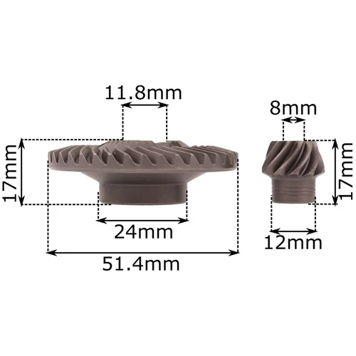 BOSCH GWS 19 FOGASKERÉK KÉSZLET