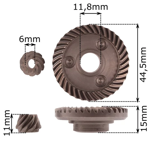 MAKITA GA5030, GA4034, GA5034, GA4534 FOGASKERÉK KÉSZLET