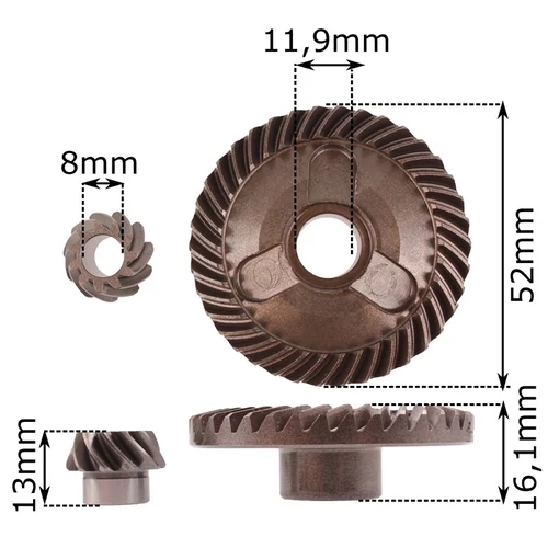 MAKITA 9565 CV, CVR FOGASKERÉK KÉSZLET