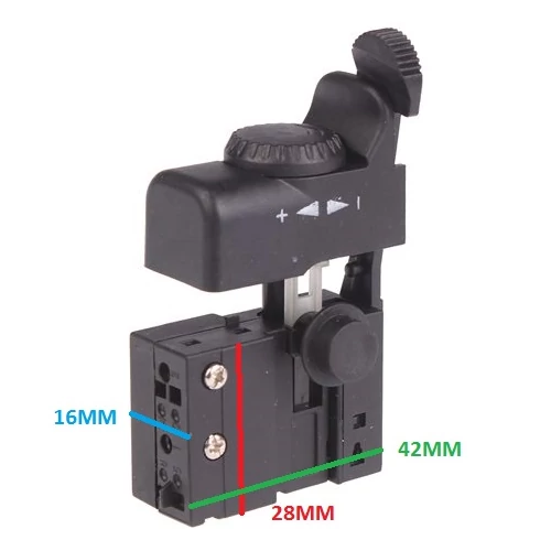 KÍNAI FÚRÓGÉP KAPCSOLÓ 6A 250V