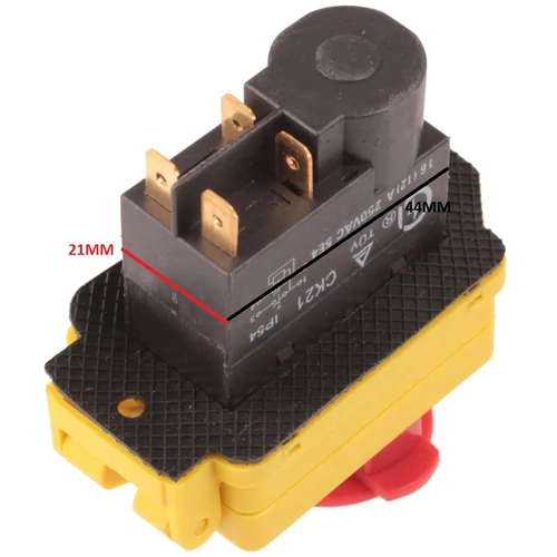 ASZTALI FÚRÓGÉP, BARKÁCSGÉP KAPCSOLÓ 16A 250V 4 CSATLAKOZÓ