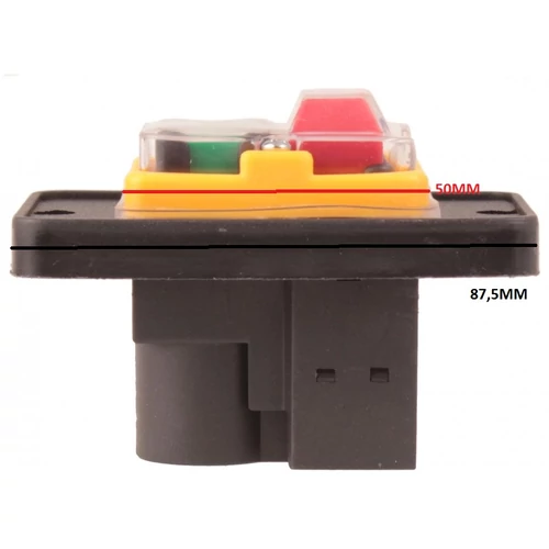 ASZTALI FÚRÓ KAPCSOLÓ 10A 3 FÁZISÚ 7 PÓLUSÚ (400V-OS BEHÚZÓTEKERCS)