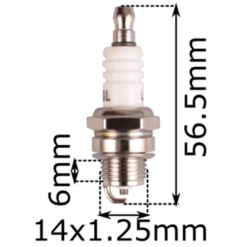 KÍNAI LÁNCFŰRÉSZ GYÚJTÓGYERTYA L7TC (CJ7Y,WSR6F)