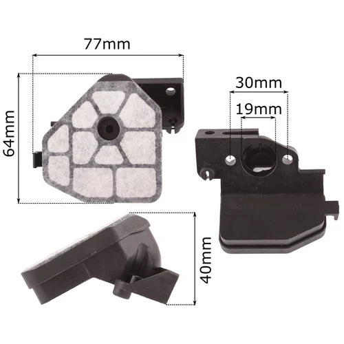 PARTNER 340S,P350S,P360S LÉGSZŰRŐ BETÉT (574-22-37-02)