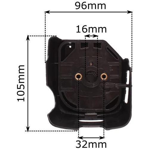 HUSQVARNA 143R II LÉGSZŰRŐHÁZ KOMPLETT
