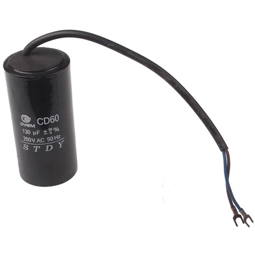 KONDENZÁTOR 130mF INDÍTÓ VEZETÉKES