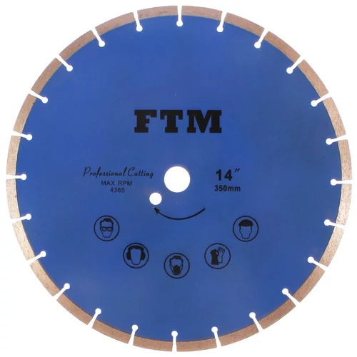 GYÉMÁNTKORONG ASZFALTVÁGÓHOZ  350MM