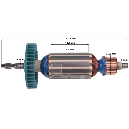 MAKITA HP 1500 / HP 1501 / HP 1510 / 1600 FORGÓRÉSZ