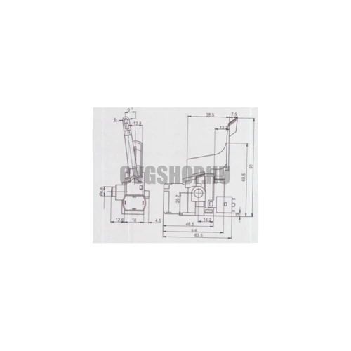 BOSCH GBH 2-24 KAPCSOLÓ
