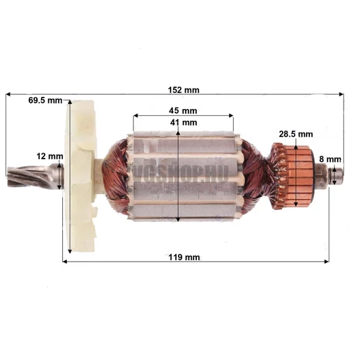 SDS+ FORGÓRÉSZ KÍNAI GÉPEKHEZ 70-003