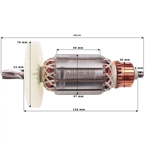 KÍNAI GÉPEKHEZ SDS MAX FORGÓRÉSZ 70-004