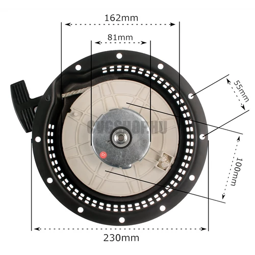 YANMAR, KAMA, Kipor, BERGO ÁRAMFEJLESZTŐ INDÍTÓ SZERKEZET KPL