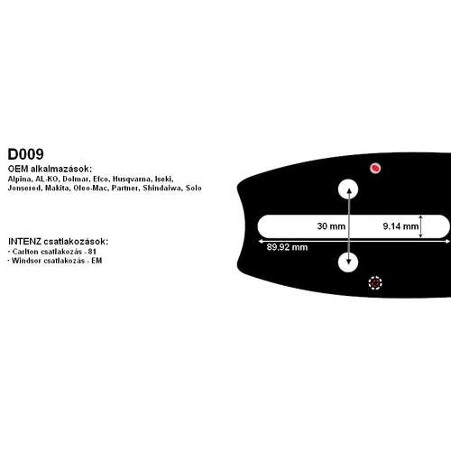 VEZETŐ 3/8-60SZ 1,5 HQ-TIP.