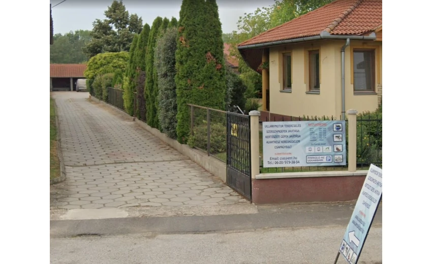 Térkép, amely az fizikai üzletet és környékét mutatja.